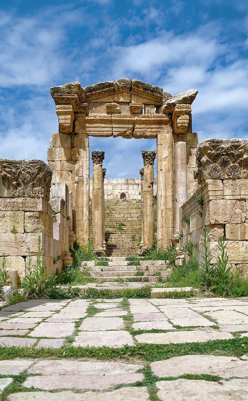 Roman Ruins, Temple of Artemis, HD phone wallpaper