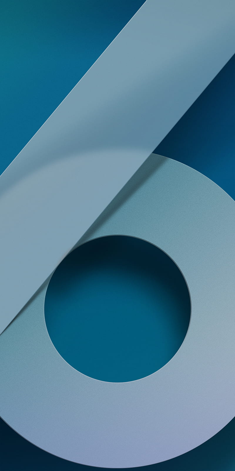 LG Q6, 929, abstract, blue, cool, new, stock, HD phone wallpaper