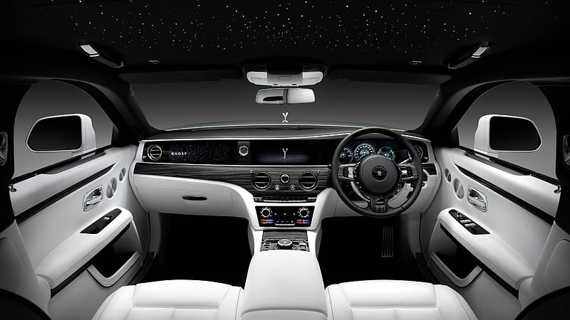 Rolls-Royce Ghost 2020 Interior, HD wallpaper