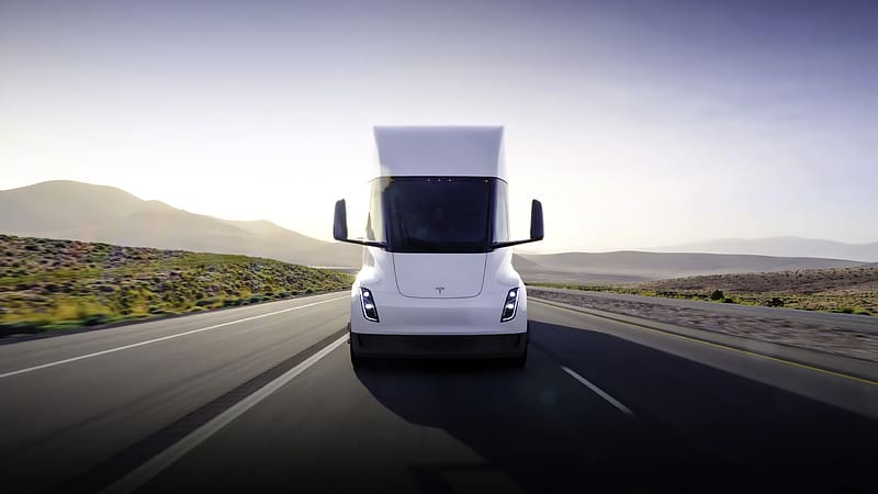 Tesla Semi Truck, electric car, HD wallpaper