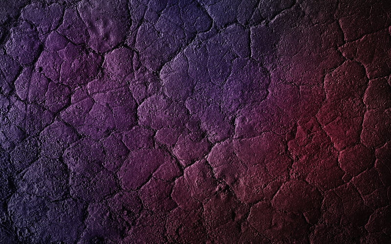 purple stone wall, macro, natural rock texture, stone textures, purple grunge background, purple stones, stone backgrounds, purple backgrounds, purple stone, background with natural rock, HD wallpaper
