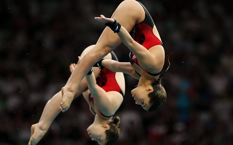 Beijing the Olympic diving-Sports, HD wallpaper