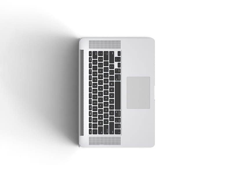 Apple Laptop Keyboard Ultra, Computers, Hardware, Internet, Laptop, Apple, desenho, Desk, Minimalist, Technology, Simple, Macbook, Notebook, whitebackground, HD wallpaper