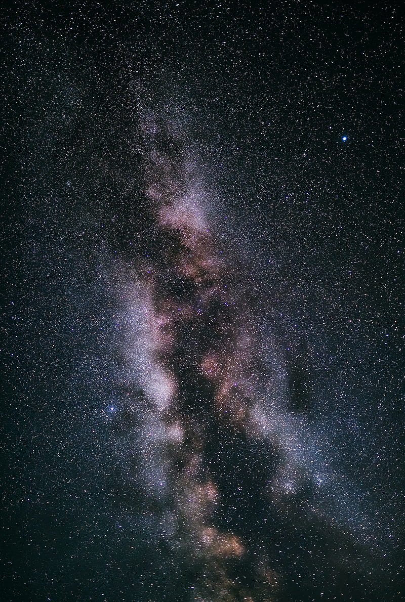 nebula, galaxy, stars, universe, space, dark, HD phone wallpaper