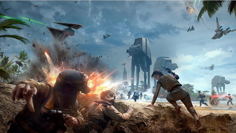 Star Wars Battlefront Rogue One Scar, HD wallpaper