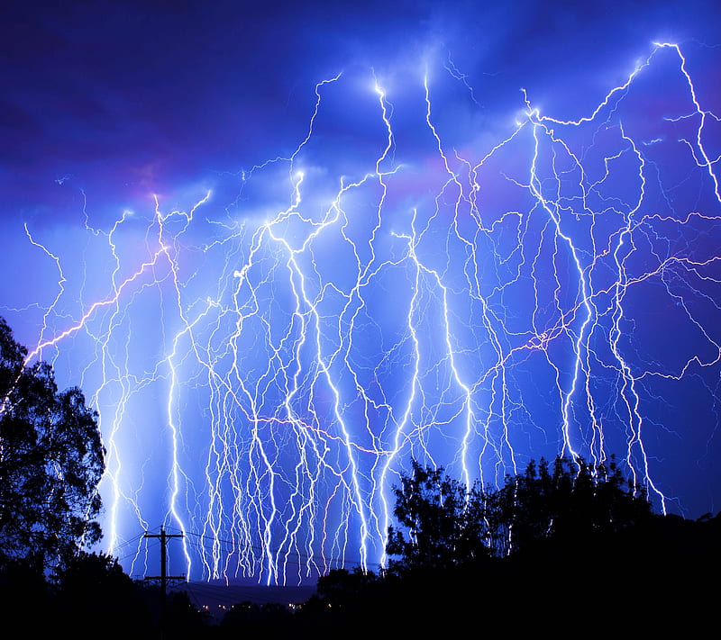 Bolt, electricity, lightning, storm, HD wallpaper