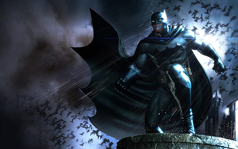 Dc Batman, batman, superheroes, HD wallpaper
