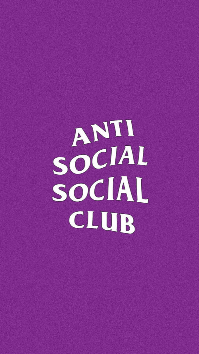 ASSC Purple, anti social social club, antisocial, purple, HD phone  wallpaper | Peakpx