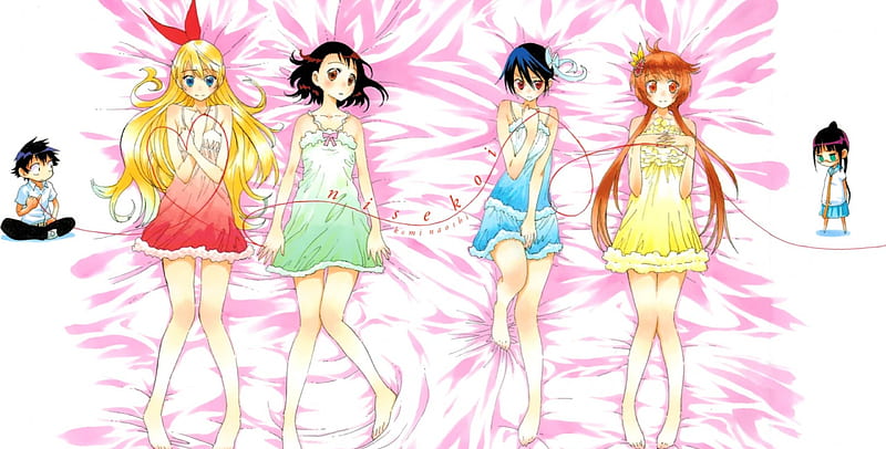 Nisekoi Friends, Anime Friends, Marika, Onodera, Ruri, Chibi, Hair  Ornament, HD wallpaper | Peakpx