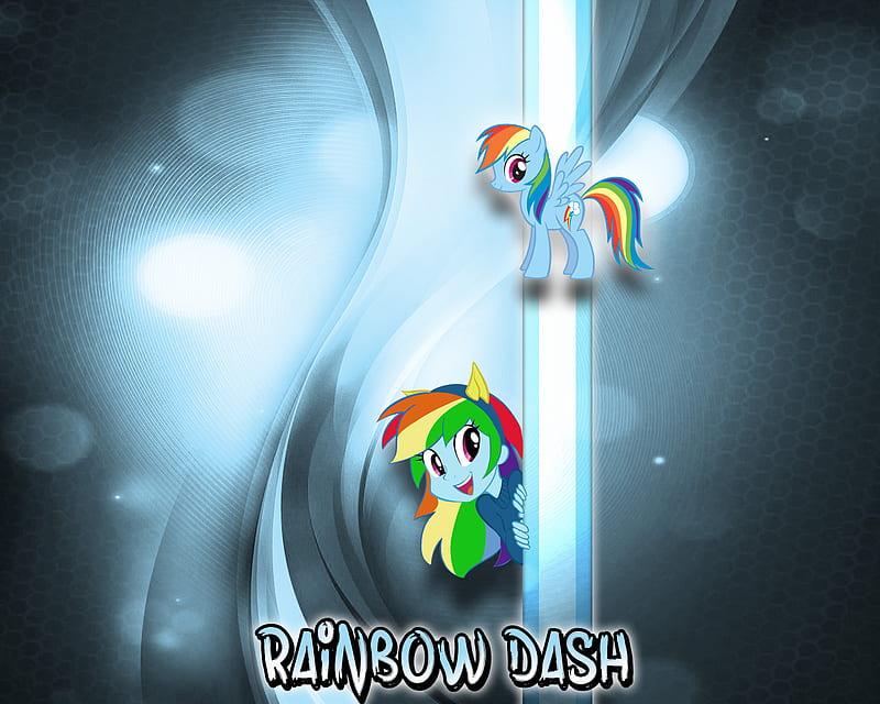 Rainbow Dash tablet, abstract, blue, brony, cute, girls, love, my little pony, HD wallpaper