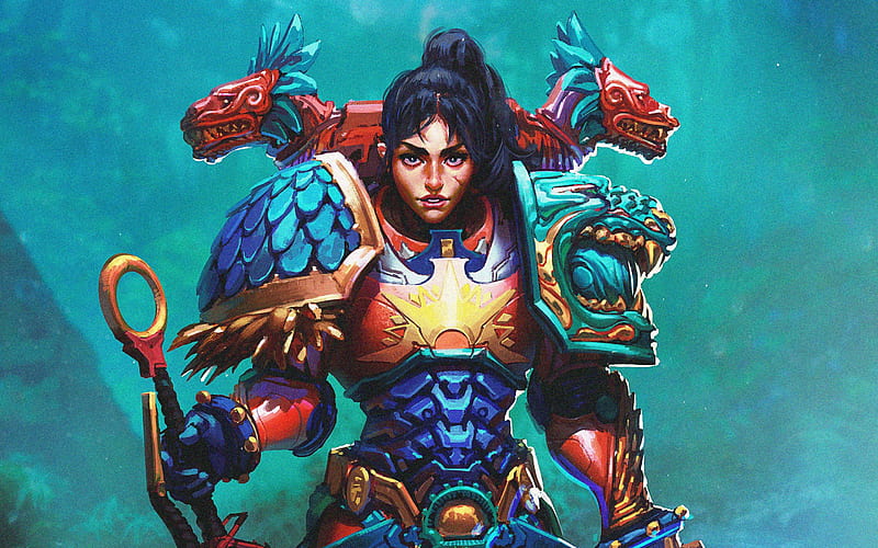 Primarch Tlatia, artwork, Warhammer 40000, WH40K, Warhammer 40k, HD wallpaper