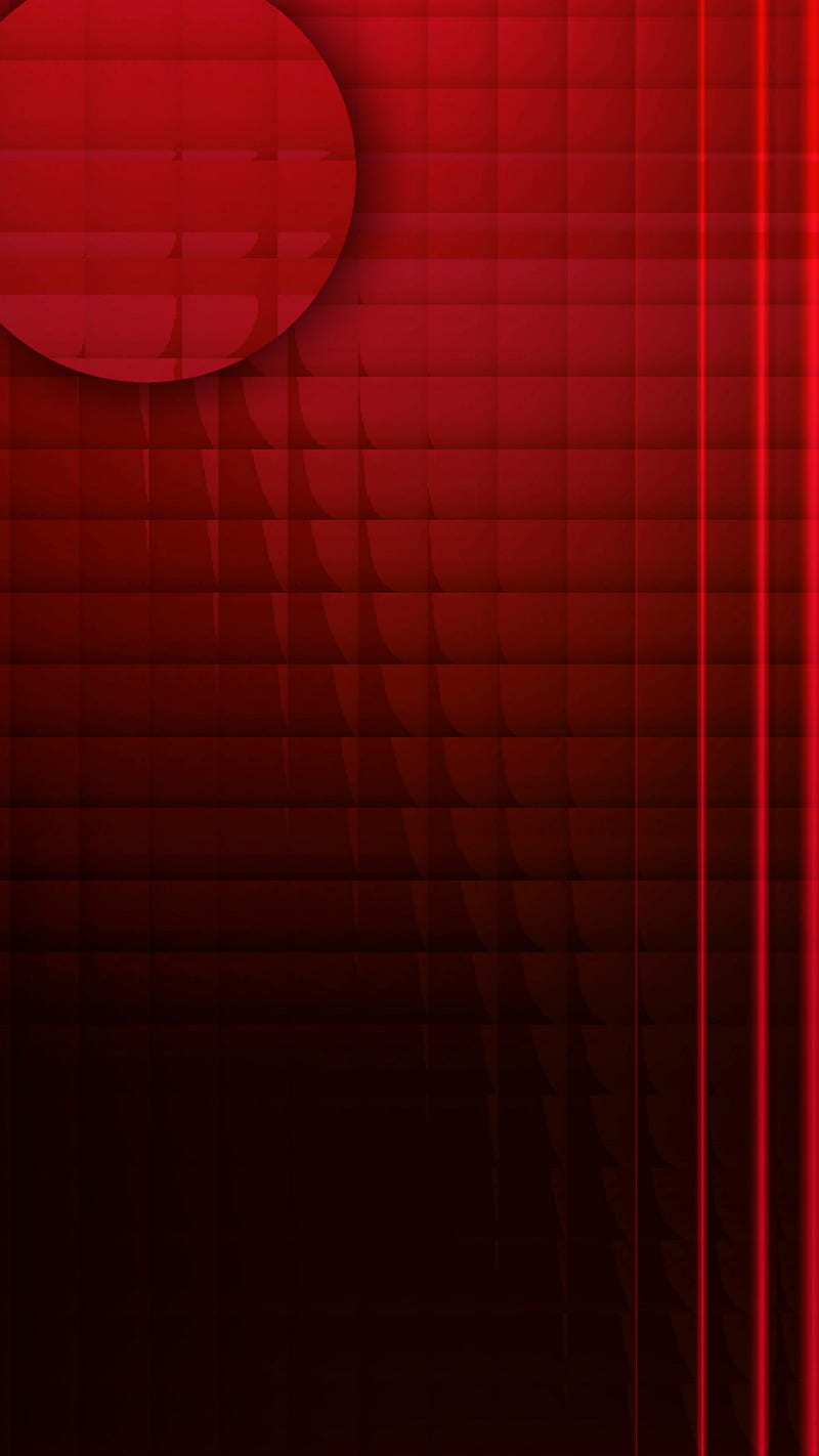 RedBlox, gloss, metallic, pattern, red, screen, shapes, texture, HD phone wallpaper