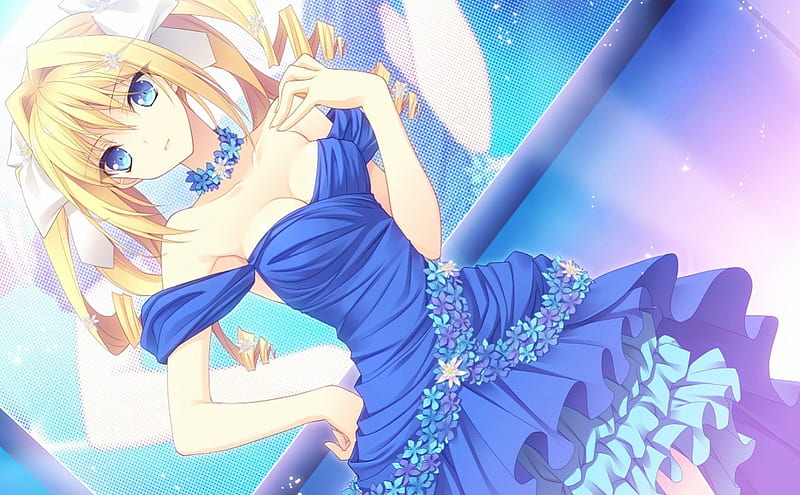 Just appreciating Unis prom dress in the anime  rgamindustri