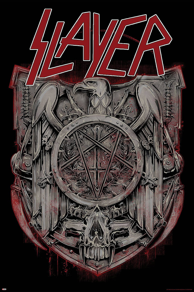 Slayer Grave Logo, Slayer Band Logo, HD phone wallpaper