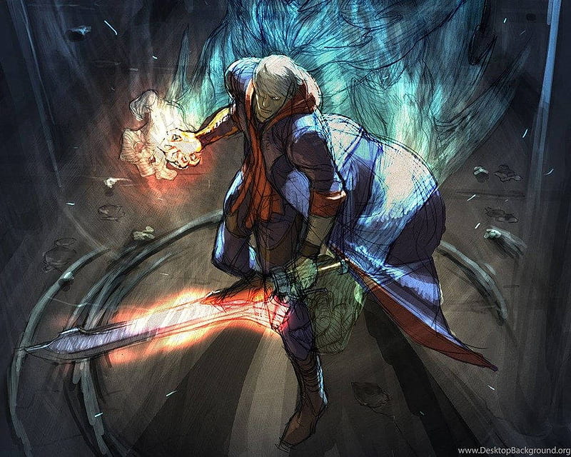 Devil May Cry on X: Dante in devil trigger (fan art by