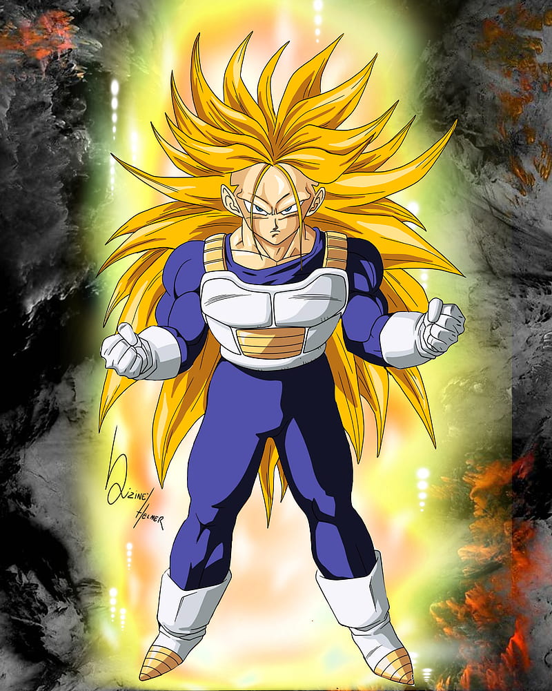 trunks super saiyan 3 wallpaper