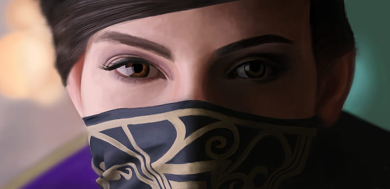 Emily Kaldwin Dishonored 2, dishonored-2, games, artwork, artist, digital-art, emily-kaldwin, HD wallpaper