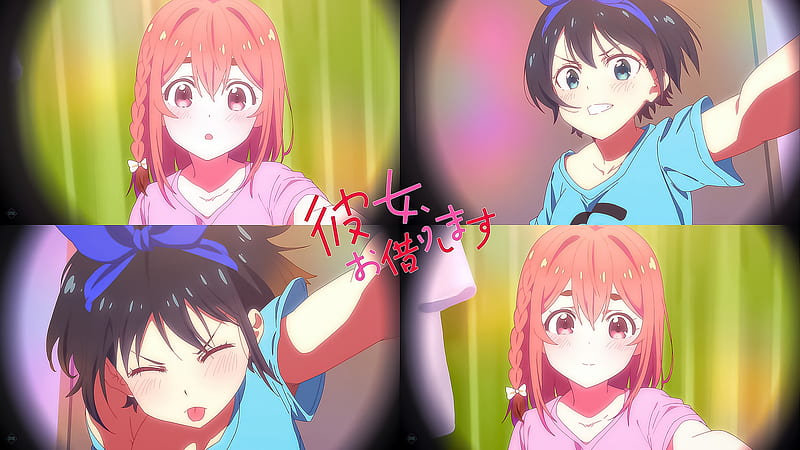 Anime, Rent-A-Girlfriend, Kanojo Okarishimasu, Rent-a-Girlfriend, Ruka Sarashina, Sumi Sakurasawa, HD wallpaper