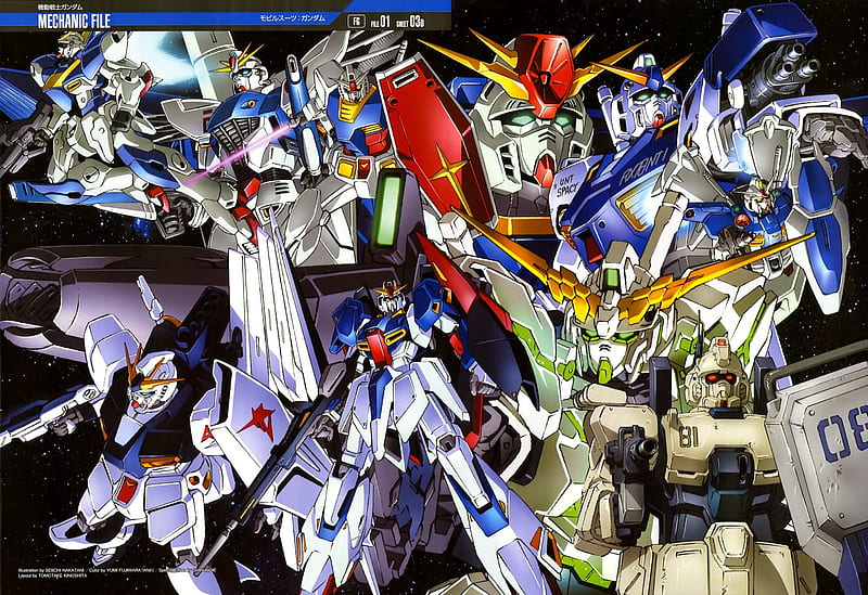 Gundam Perfect Gundam Mechanic Files / Poster - Gundam Kits Collection News and Reviews, Perfect Strike Gundam, HD wallpaper