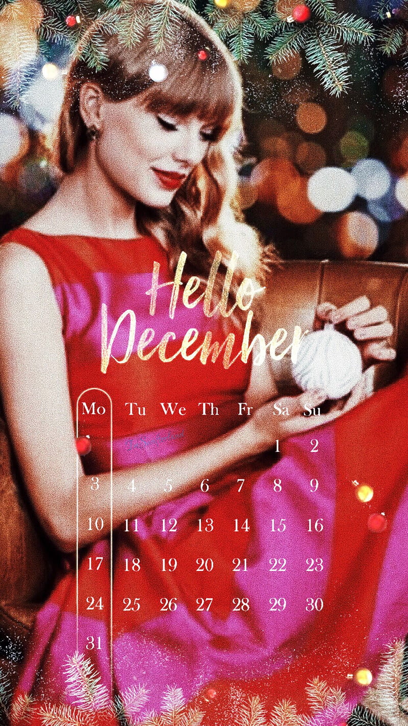 Taylor Christmas Calendar Christmas Holiday Red Snow Swift Taylor Hd Mobile Wallpaper Peakpx