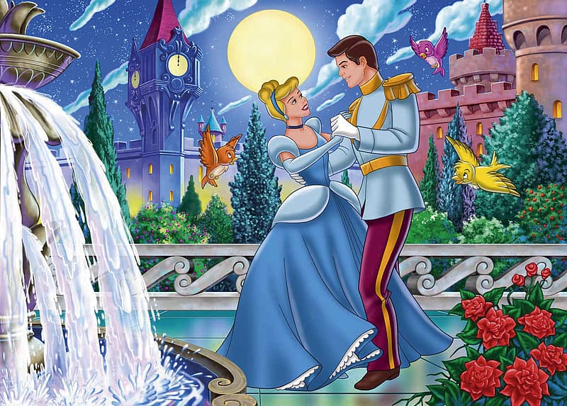 Movie, Disney, Cinderella, Prince Charming, Cinderella (1950), HD wallpaper