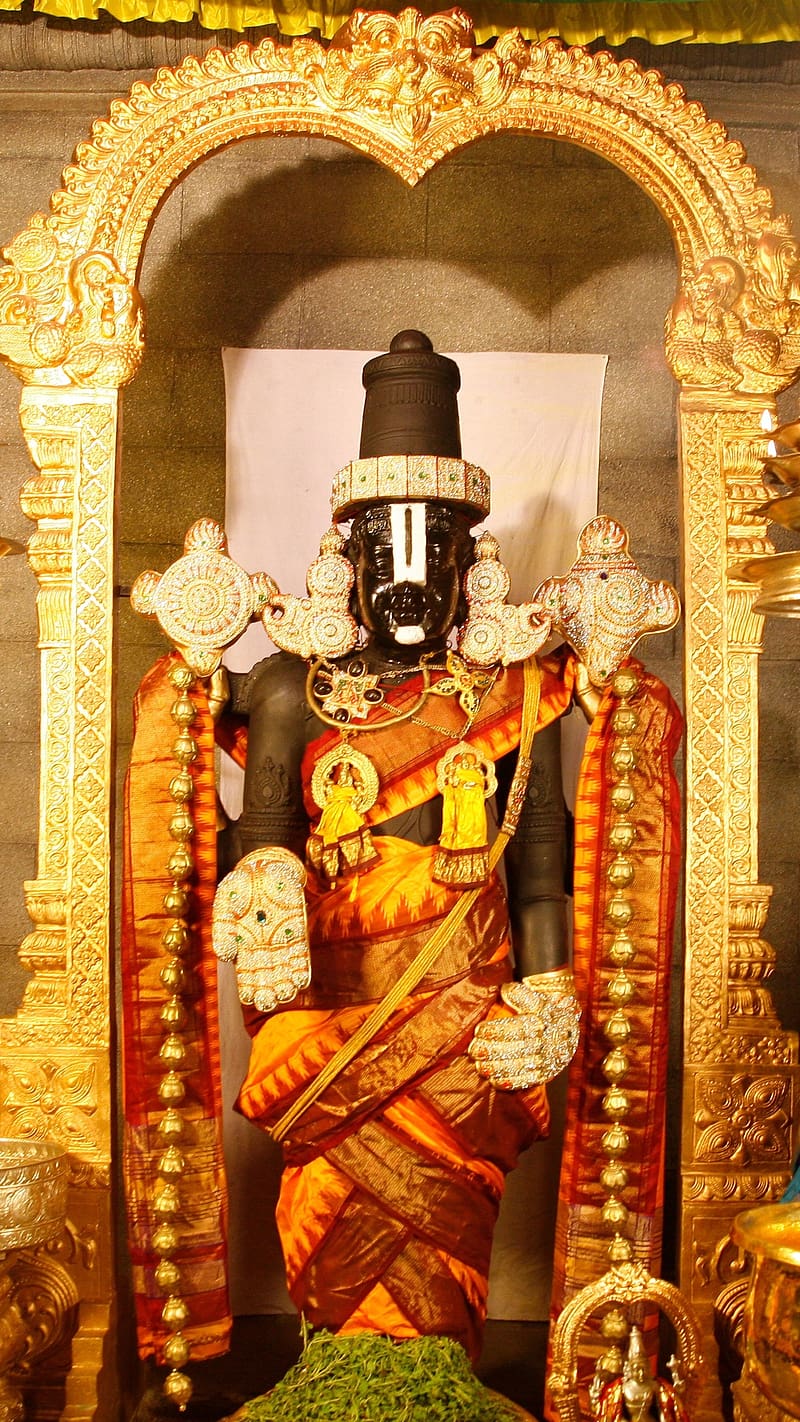 Venkateswara, mantri, lord, god, balaji, HD phone wallpaper