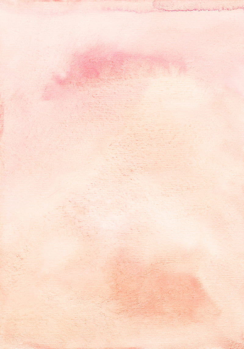 Premium . Watercolor light peach color background. pastel orange pink  watercolour backdrop, HD phone wallpaper | Peakpx