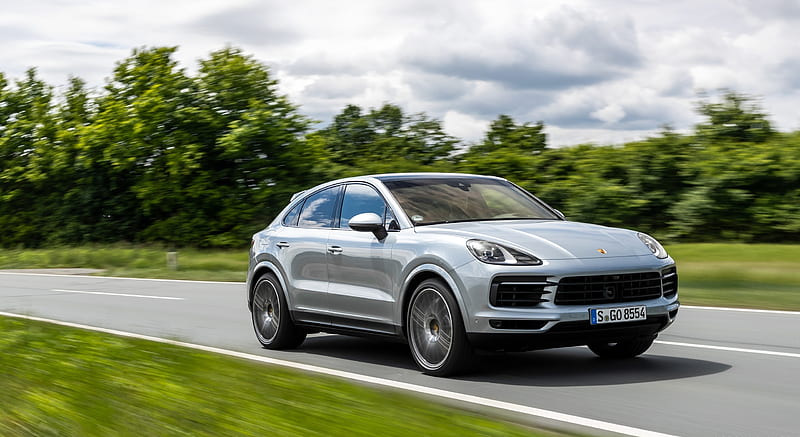 2020 Porsche Cayenne S Coupé (Color: Dolomite Silver Metallic) - Front ...