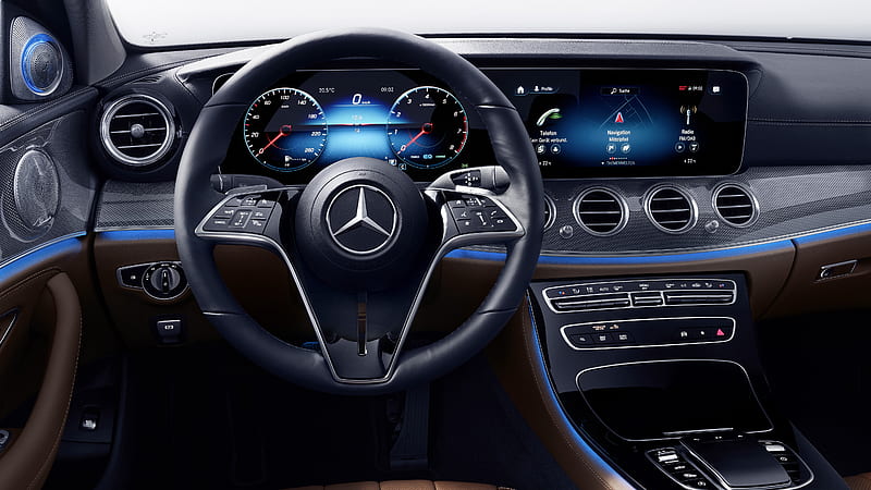 Mercedes-Benz E-Klasse Exclusive Line Worldwide 2020 Interior, HD wallpaper