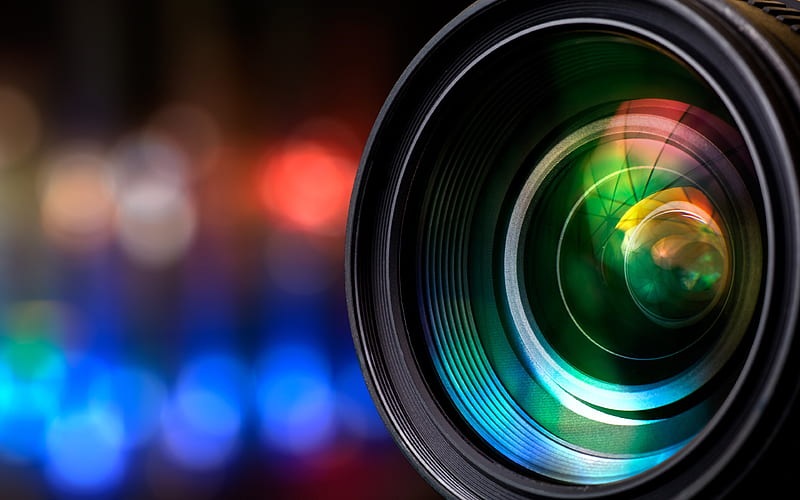 camera lens, bokeh, close-up, camera, lens, amplifier, eyeglass, HD wallpaper