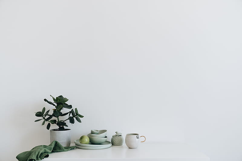 White Ceramic Teacup on Saucer, HD wallpaper