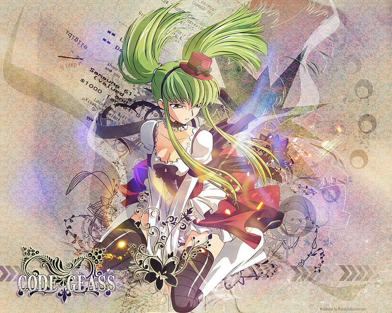 Cc Code Geass Cute Code Geass Cc Anime Green Hair Hd Wallpaper Peakpx