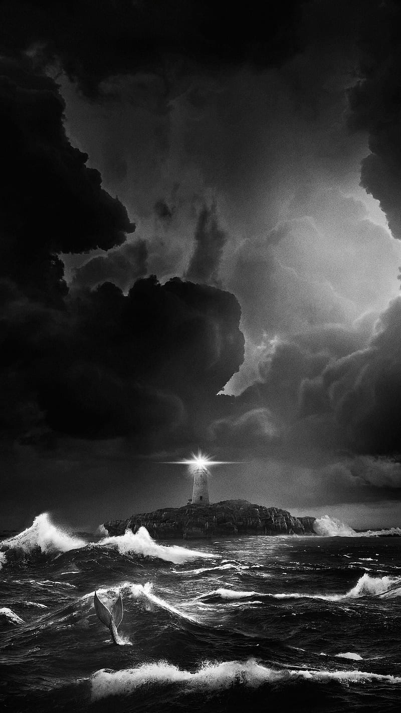 The Lighthouse 2, art, cinematography, HD phone wallpaper
