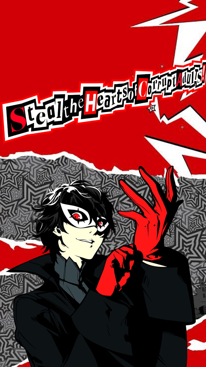 Persona 5 Joker Red Wallpaper by DamionMauville on DeviantArt
