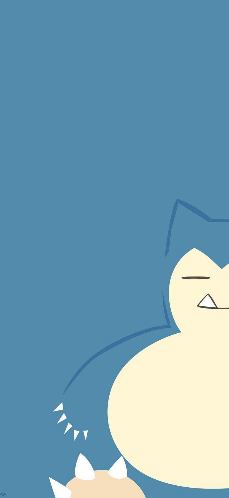 Snorlax, big, blue, pokemon, sleep, sleepy, tired, HD phone wallpaper
