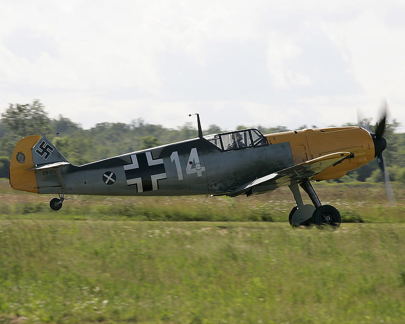 Messerschmitt BF-109, guerra, german, ww2, fighter, luftwaffe, bf109, me109, messerschmitt, HD wallpaper