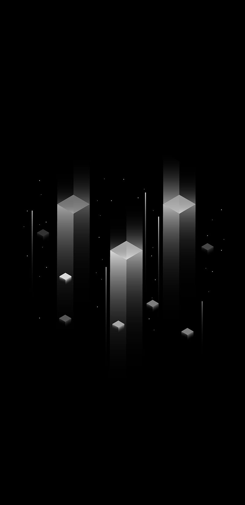 wallpaper 3d black