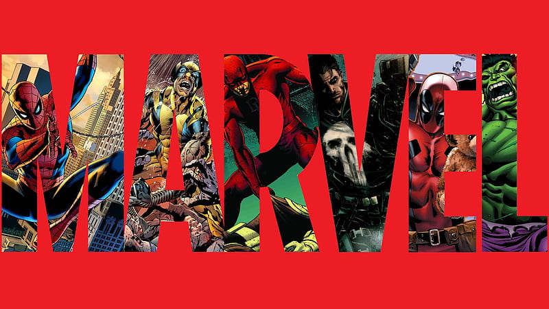 Marvel Art – Epic Heroes – 31 x Gallery, Marvel Logo, HD wallpaper