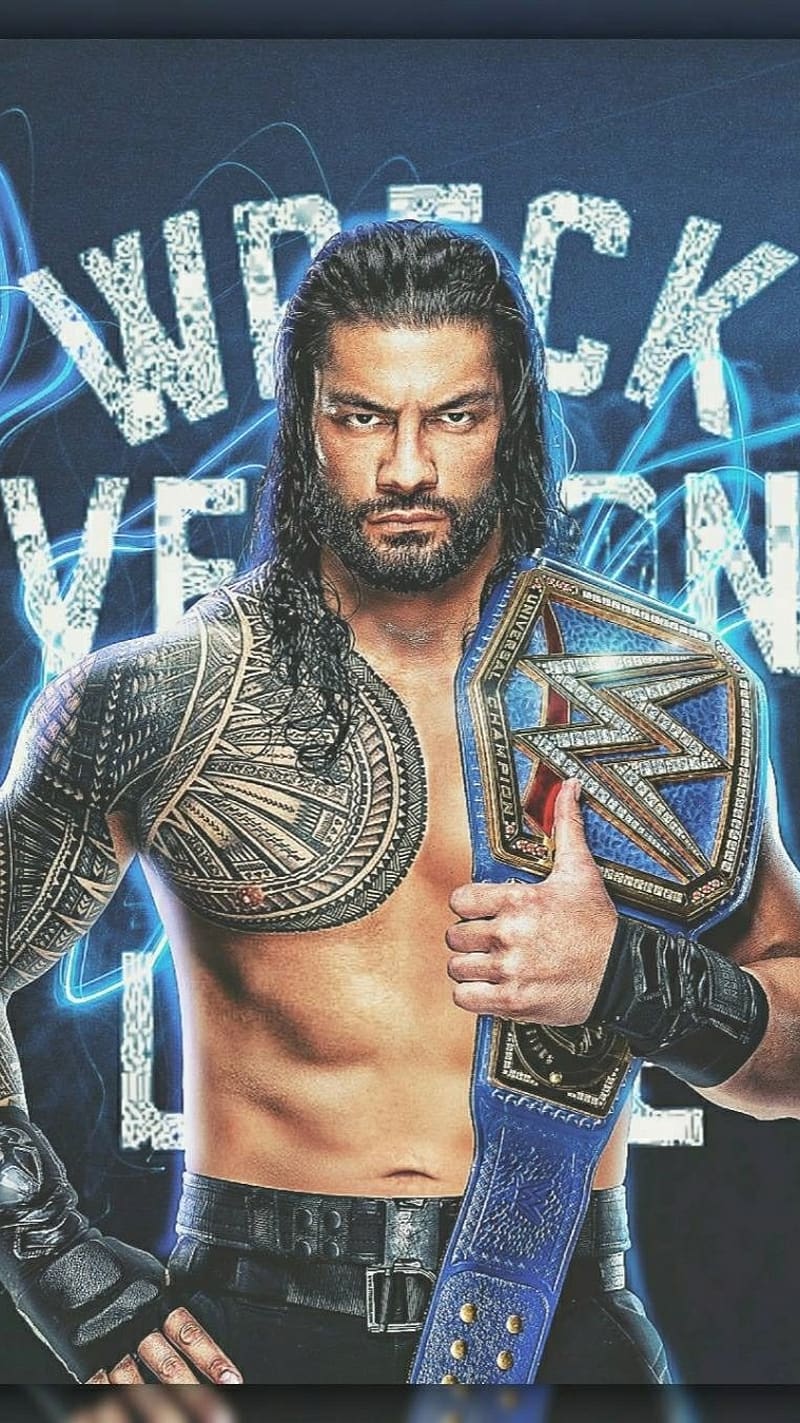 Wwe Roman Reigns, Angry Look, wrestler, universal championship, the tribal chief, HD phone wallpaper