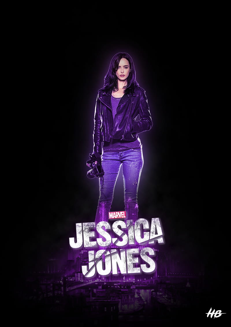 Jessica Jones, marvel, movie, netflix, tv, HD phone wallpaper