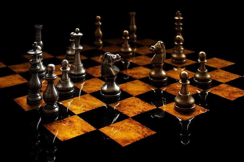 Chess Board, games, HD wallpaper