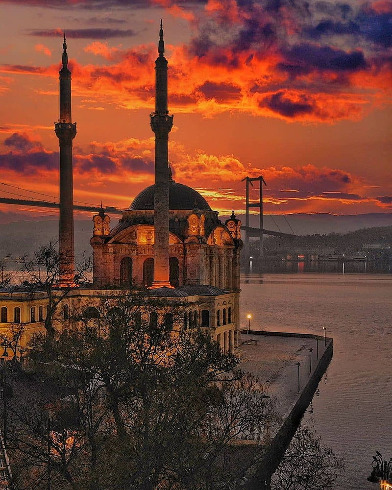 Istanbul cami, mosque, music, HD phone wallpaper