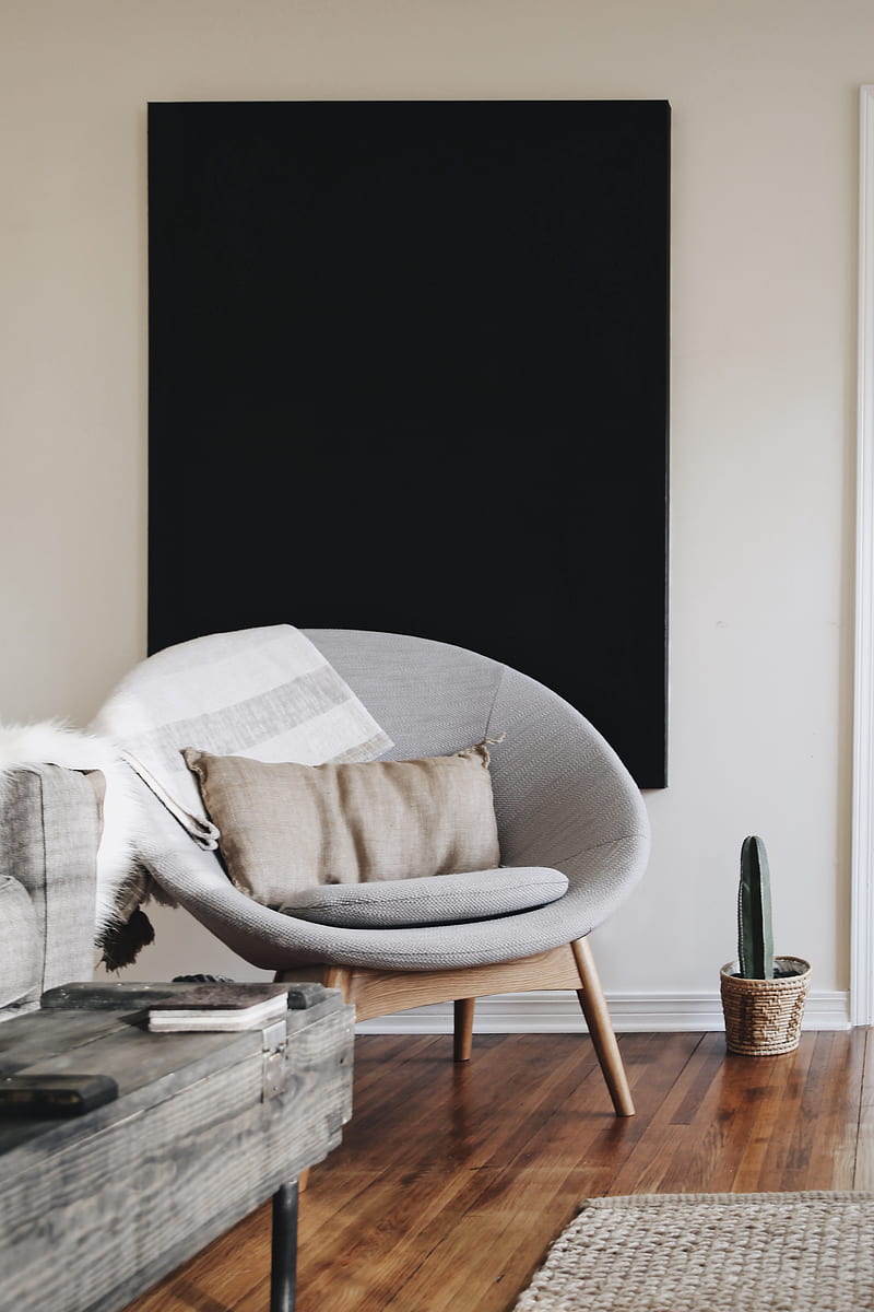 armchair, furniture, interior, aesthetics, HD phone wallpaper