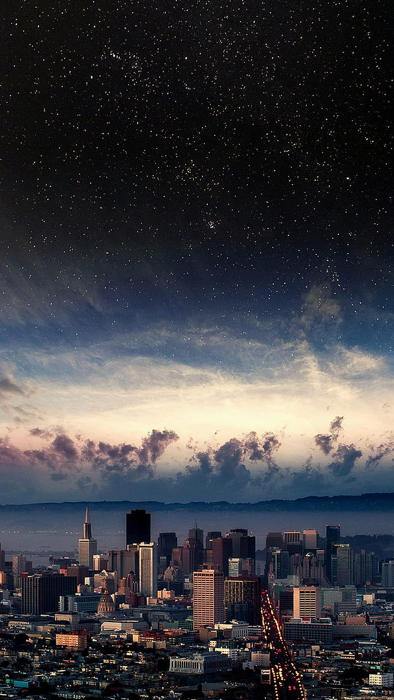 Perfect view, beautiful view, city, new, nice, stars, HD phone wallpaper |  Peakpx