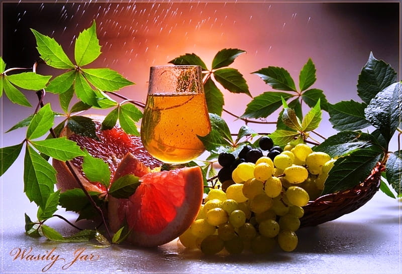 Fruits - still life, still life, health, taste, fruits, flavor, vitamins, color, HD wallpaper