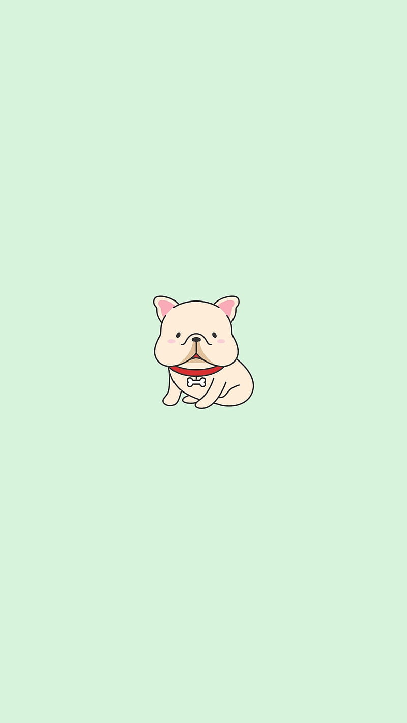 Kawaii Bulldog Pup, adorable baby animals, aesthetic , awesome kawaii sweet dogs, cool puppies smile, cool puupy, cute little bull dog, cuttness, french bulldog puppy cutest, wholesome doggo, HD phone wallpaper