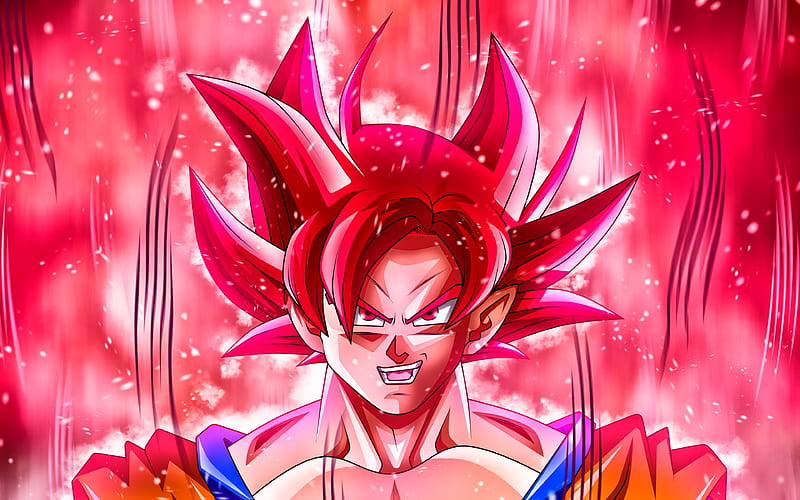 Super Saiyan art, Dragon DBS, Red Goku, Super Saiyan God, Dragon Ball HD wallpaper | Peakpx