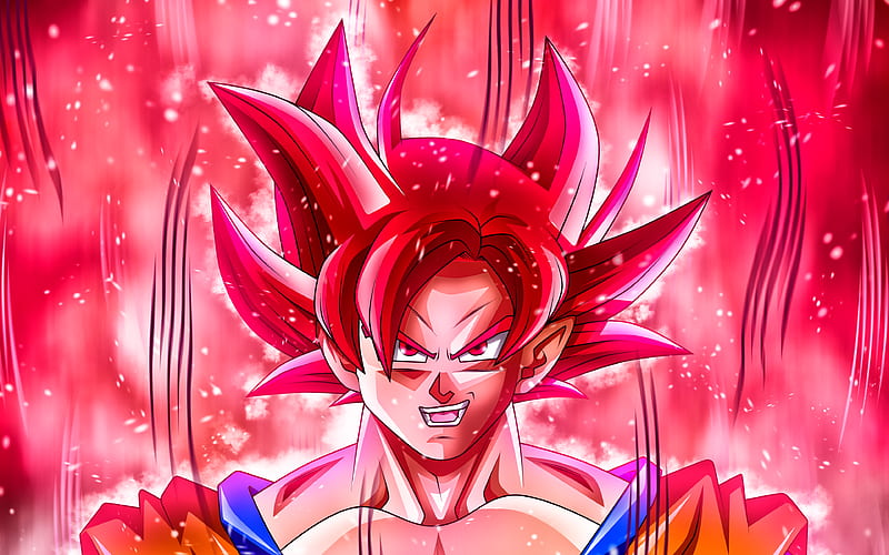 SP Super Saiyan God SS Goku (RoF) (Red)