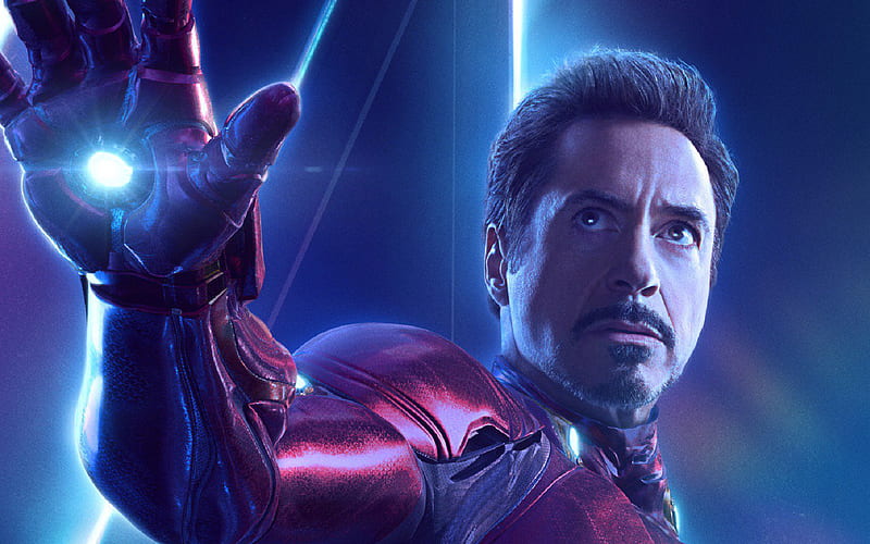 Iron Man, 2018 movie, superheroes, Avengers Infinity War, Tony Stark, Robert Downey Jr, HD wallpaper