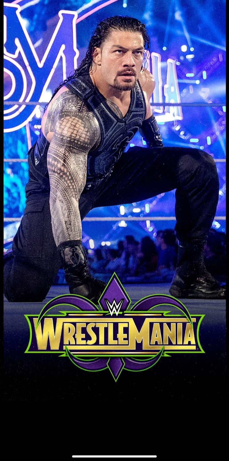 Roman Reigns, 2018, wrestlemania, HD phone wallpaper